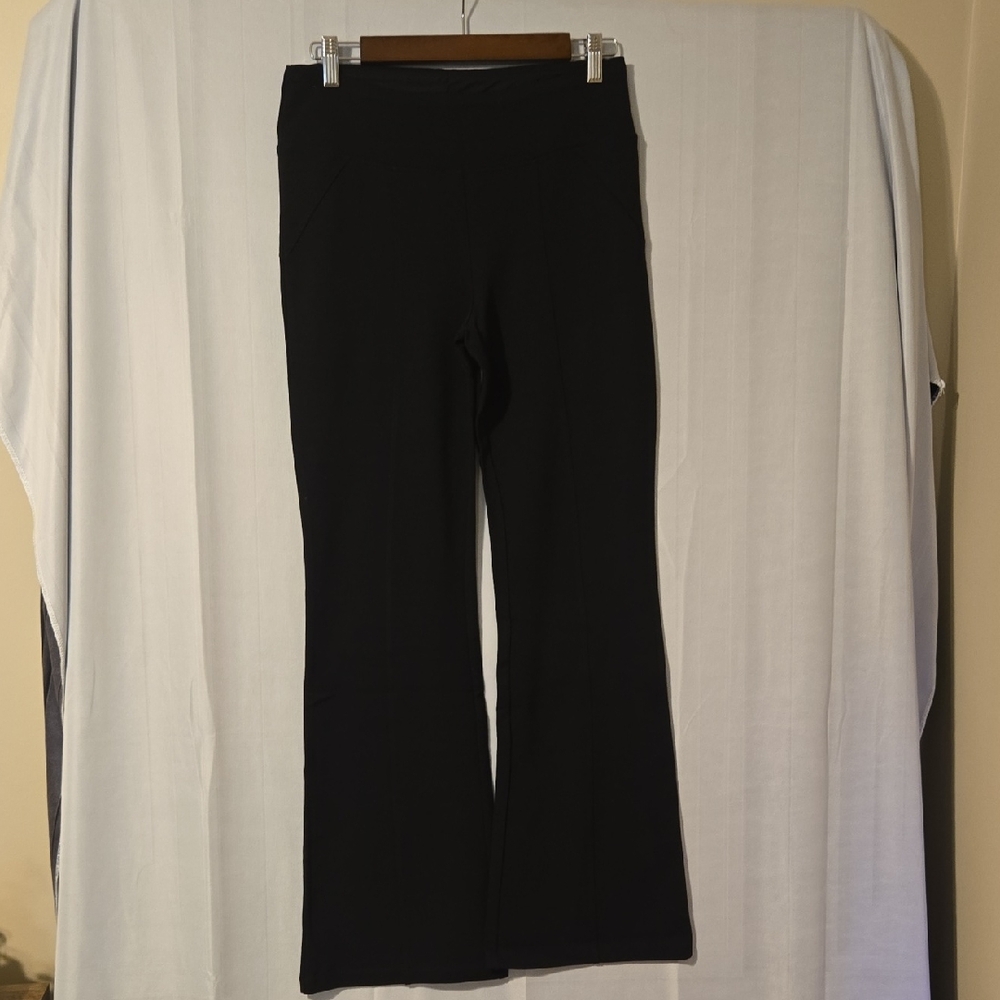 Ruby Ribbon Black Ponte Bootcut Pants Sz Medium NWOT